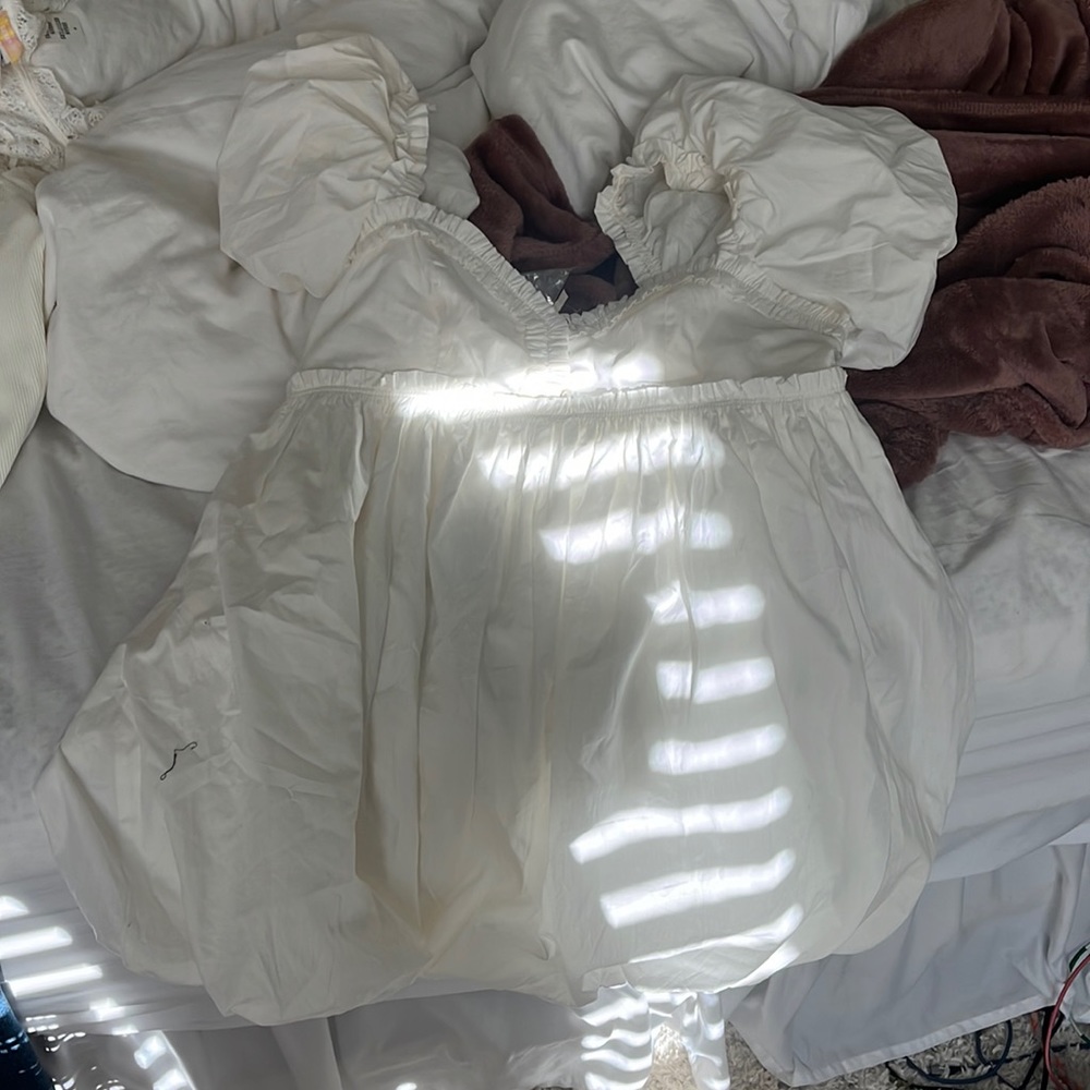 free people white dress